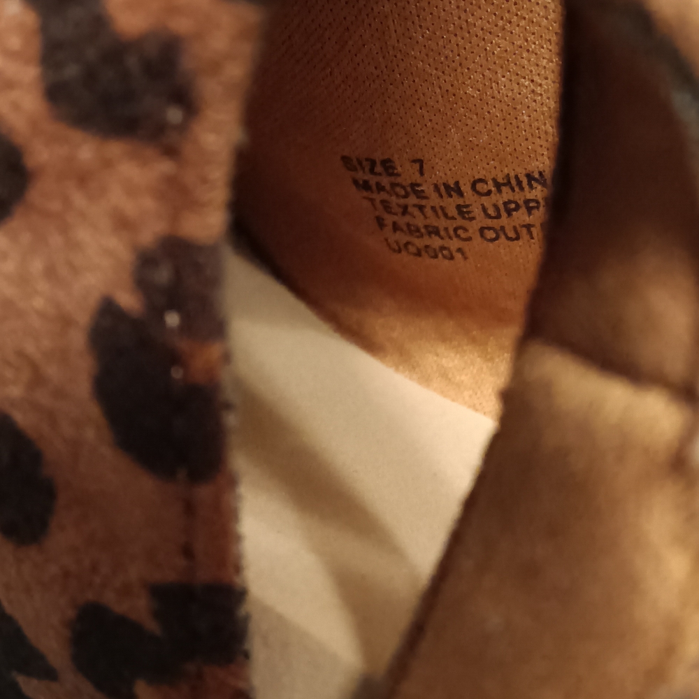 Volatile Tan Leopard Sandals - Picture 3 of 9